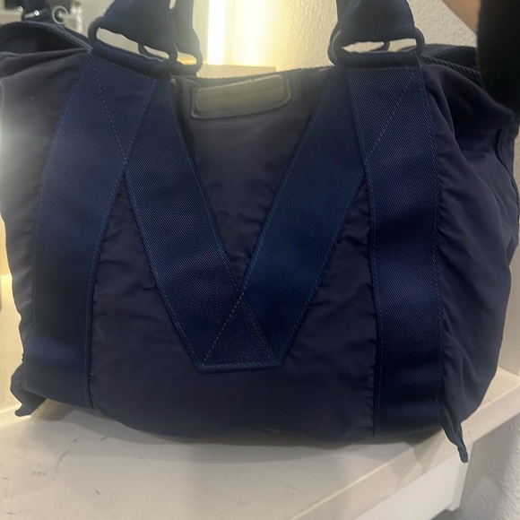 Marc By Jacobs Leather Tote Bag Indigo Large Capacity navy/blue 2013 collection - Picture 7 of 16